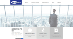 Desktop Screenshot of pacifictech.com.sg