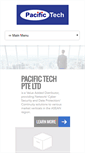 Mobile Screenshot of pacifictech.com.sg